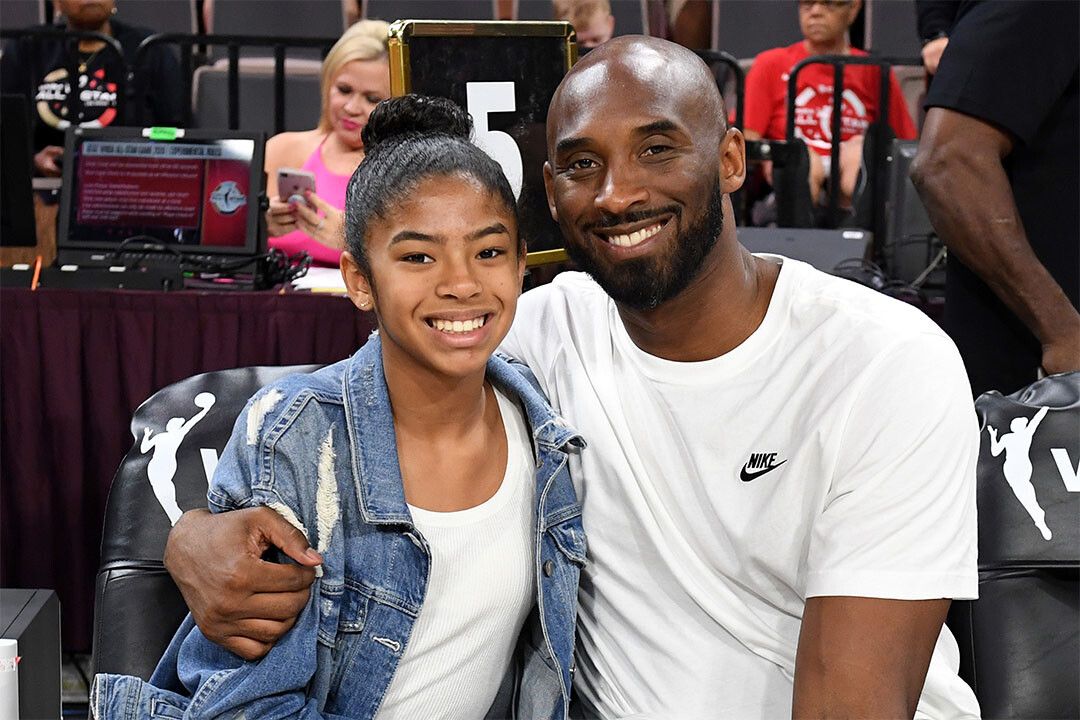 Kobe Bryant Daughter Gigi Picture Painting Wall Art Home Decor Poster