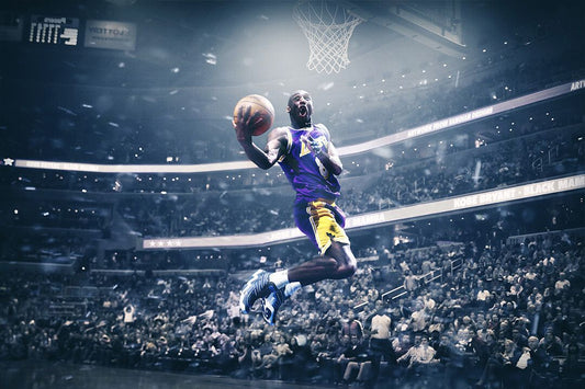 Kobe Los Angeles Basketball 8 24 Mvp Wall Art Home Decor Poster