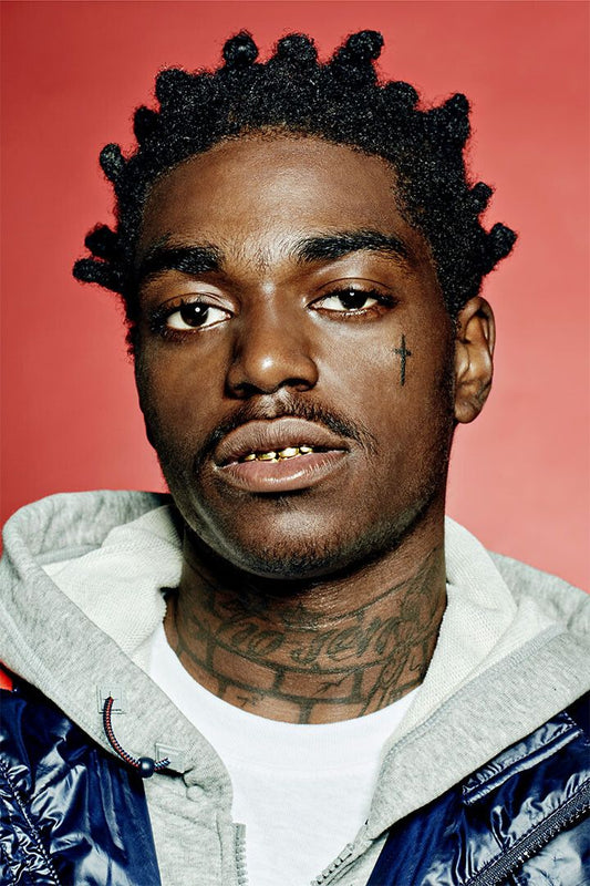 Kodak Black Face Tattoo Rapper Music Singer Wall Art Home Decor Poster