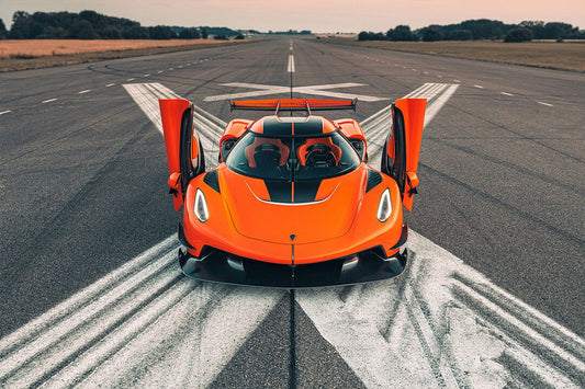 Koenigsegg Jesko Prototype Sport Car Art Home Decor Poster