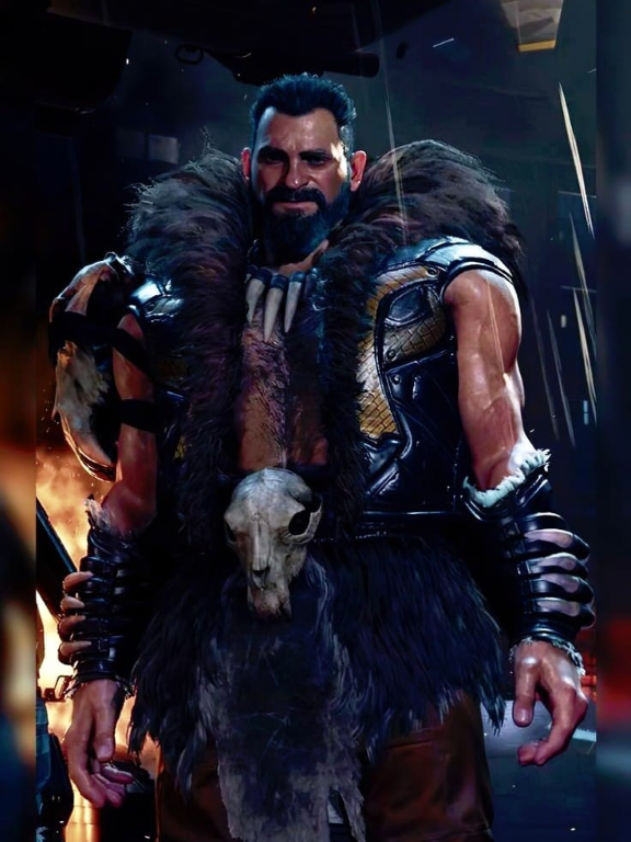 Kraven Hunter Fur Armor 678 Print Poster