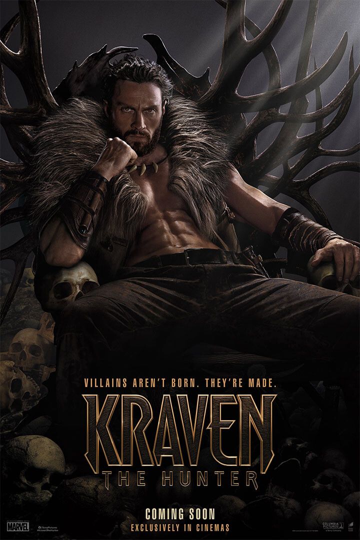 Kraven The Hunter Science Fiction Action Movie Magnet