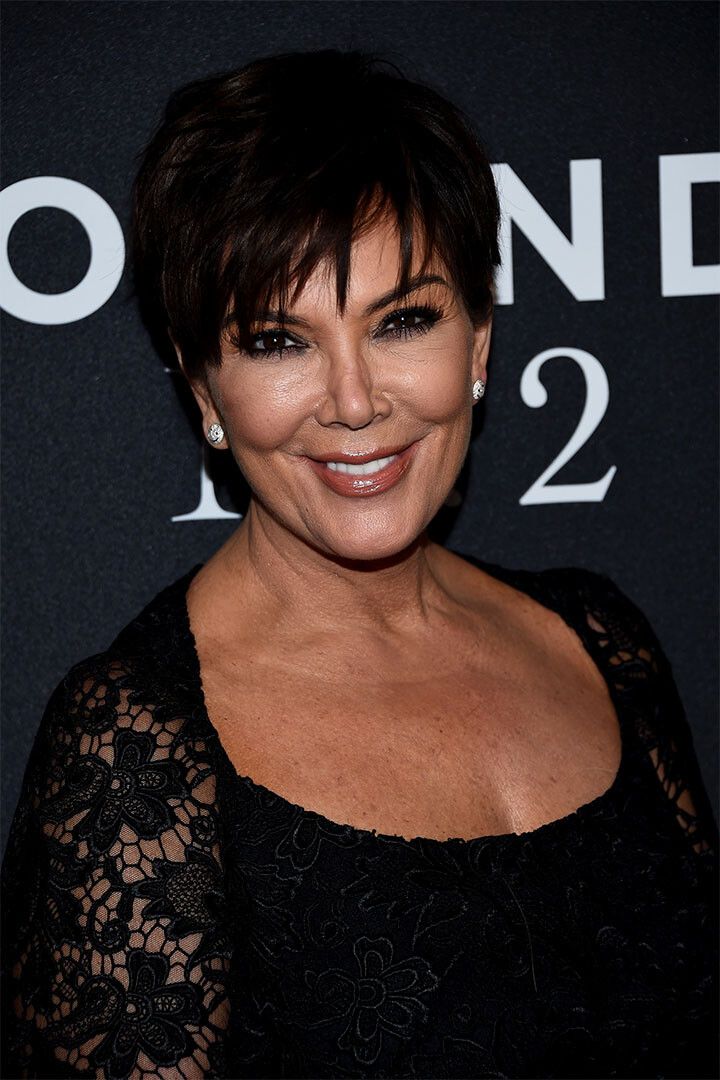 Kris Jenner Great Inspirational Famouse Painting Print Keychain