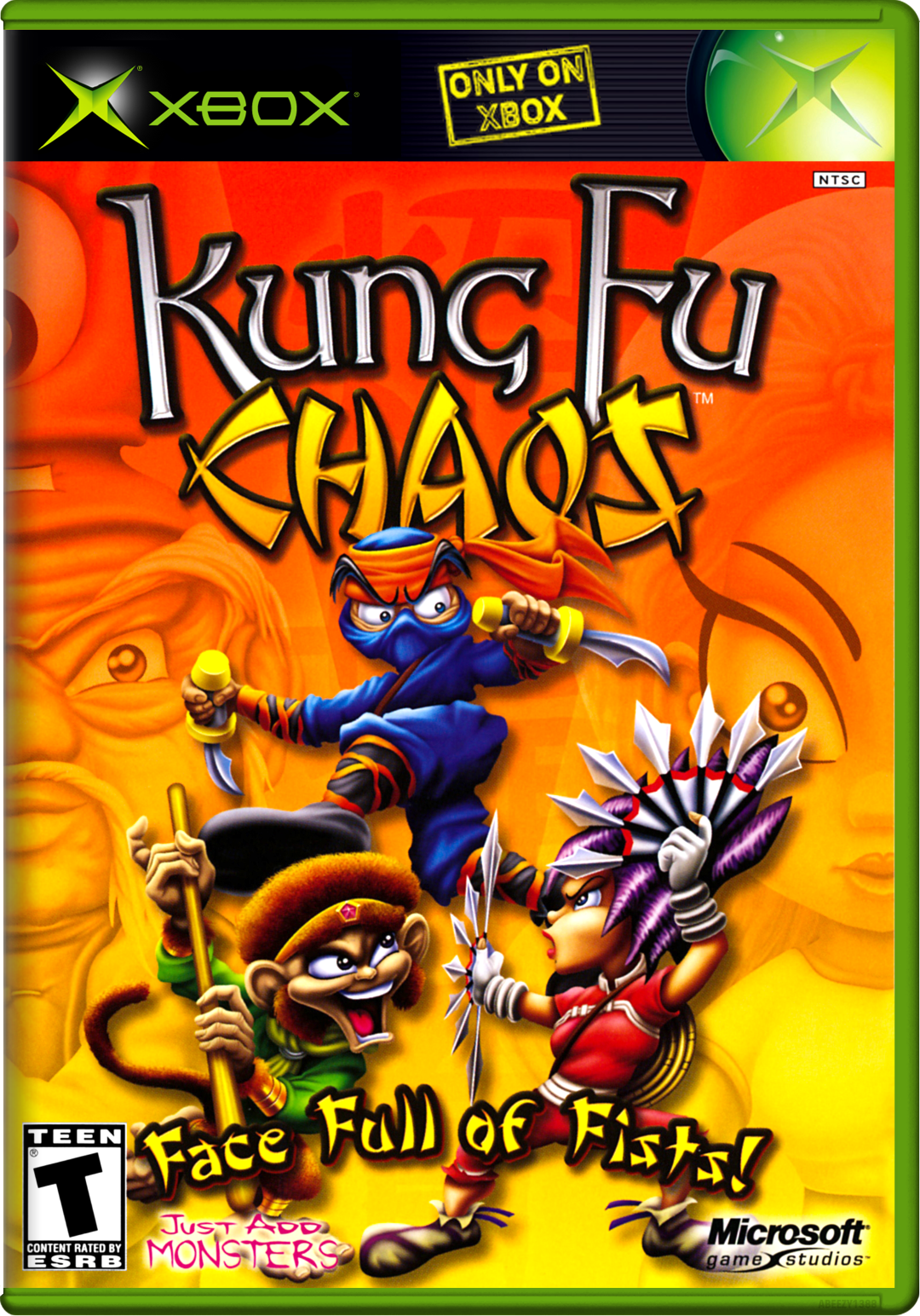 Kung Fu Chaos (Usa, Asia) Xbox Print Poster