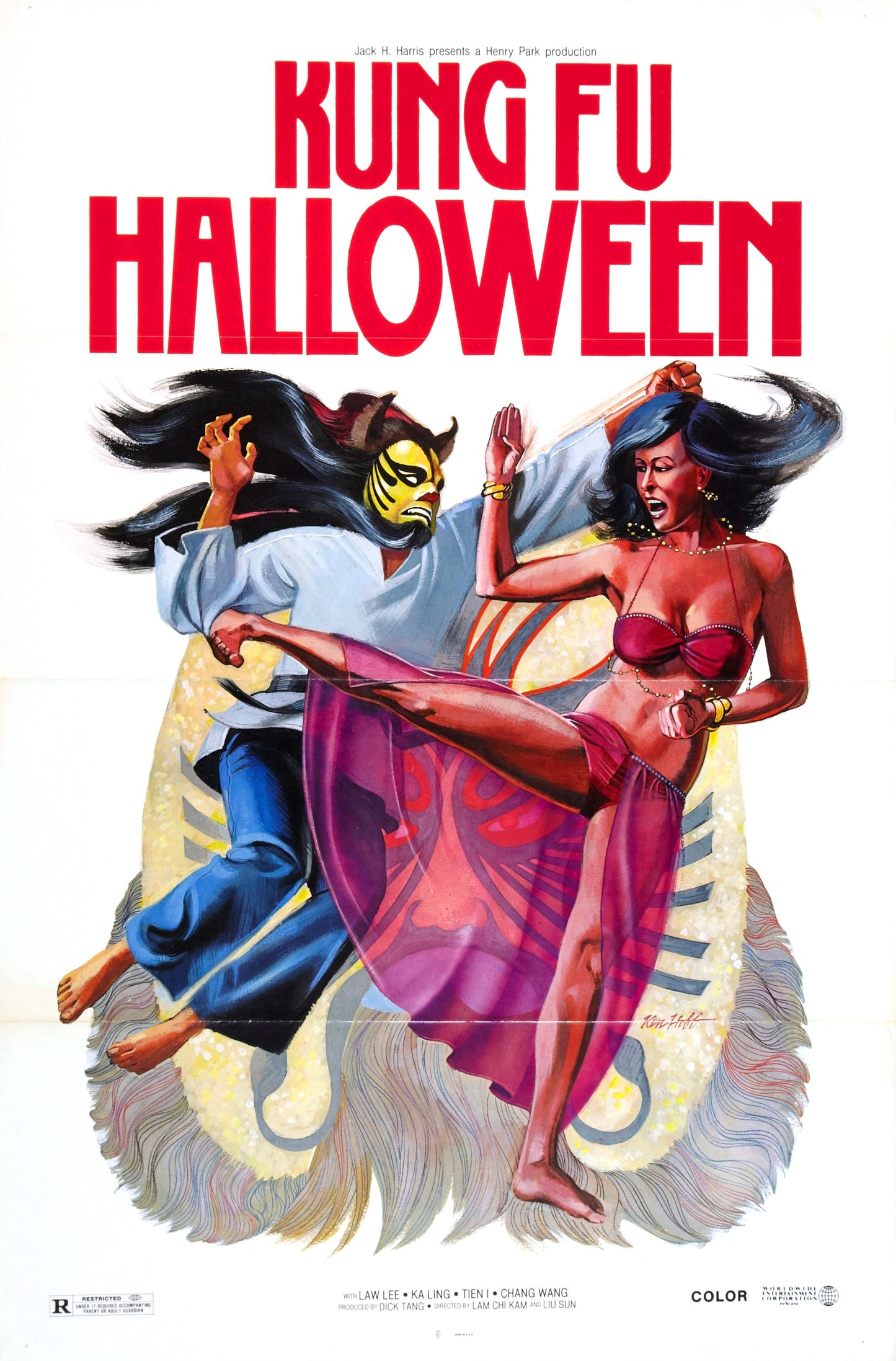 Kung Fu Halloween 01 Movie Magnet