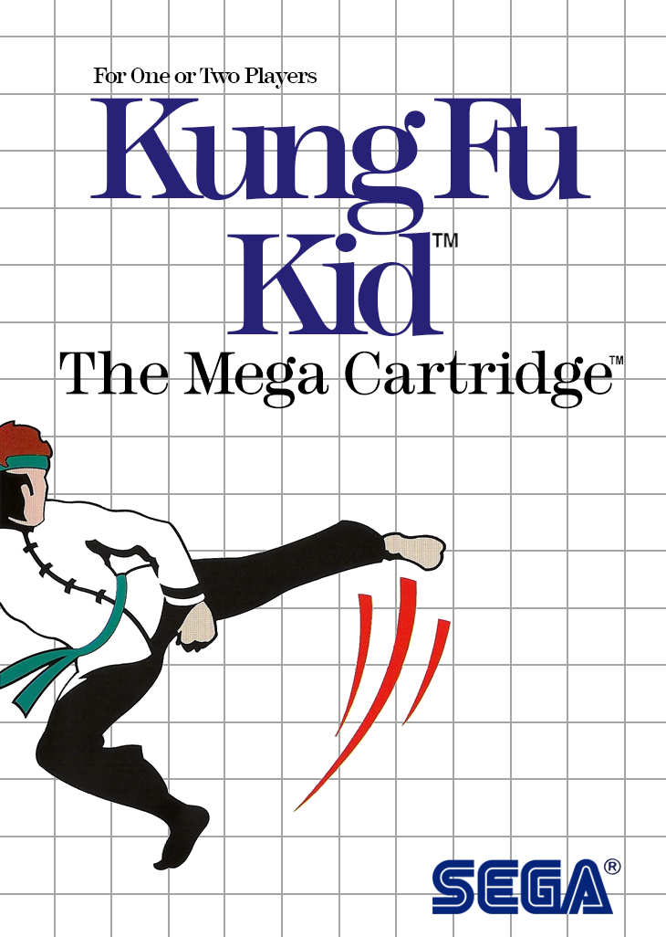 Kung Fu Kid Sega Master System Print Poster