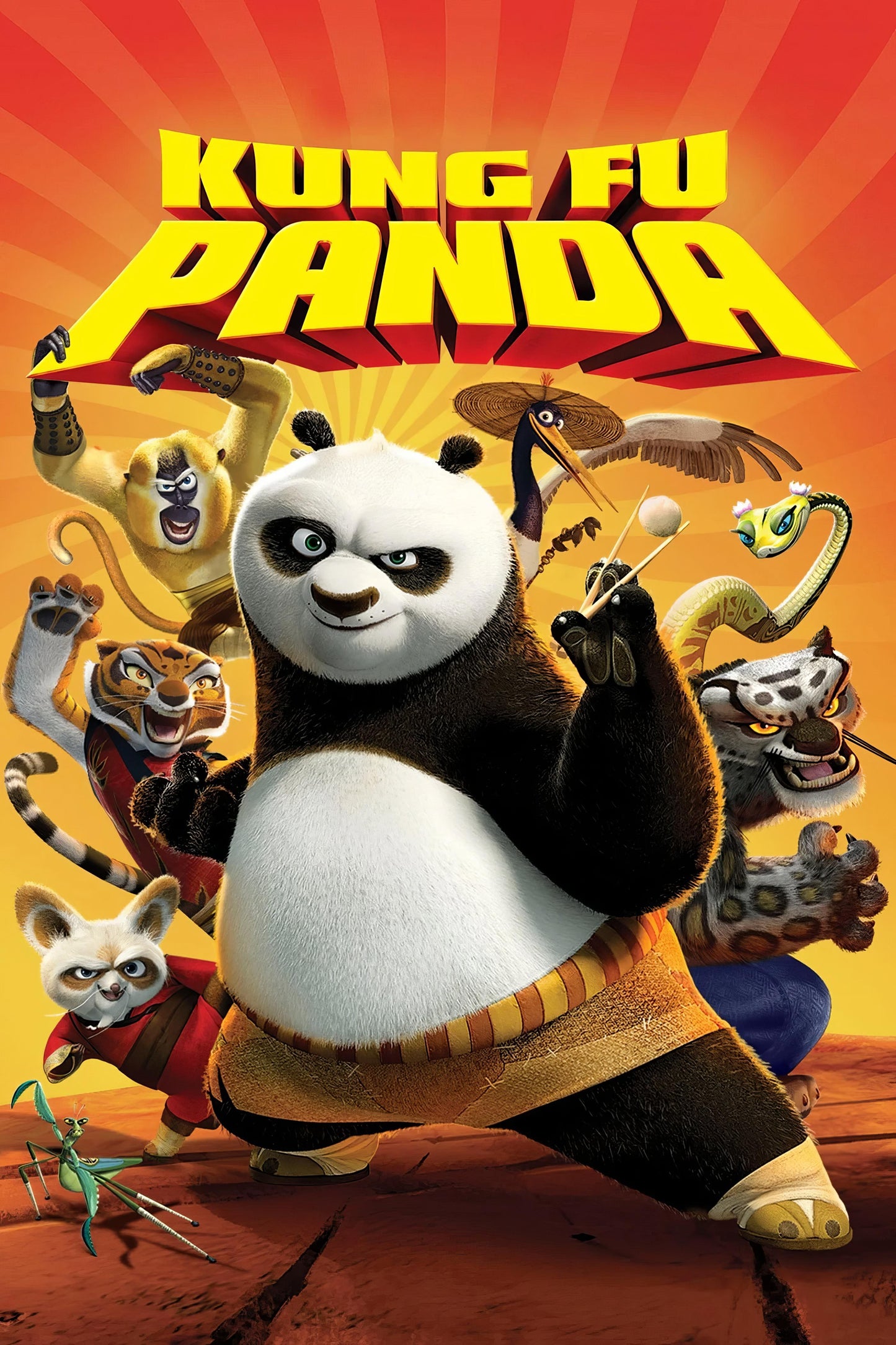 Kung Fu Panda (2008) Movie Magnet