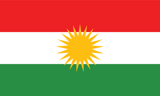 Kurdistan Flag Keychain