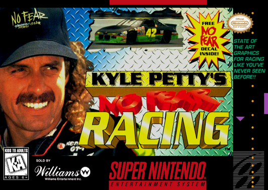 Kyle Petty S No Fear Racing (Usa) Snes Print Poster