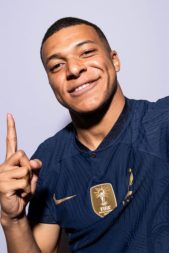 Kylian Mbappe France World Soccer Fans 2022 Wall Art Home Decor Poster