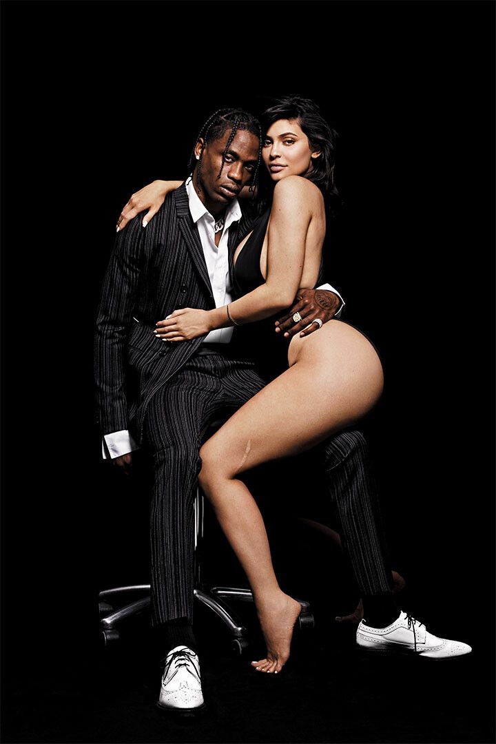Kylie Jenner Travis Scott Sexy Girl Fashion Rap Music Star Magnet