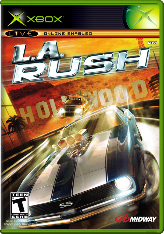 L.A. Rush (Usa, Europe) Xbox Print Poster