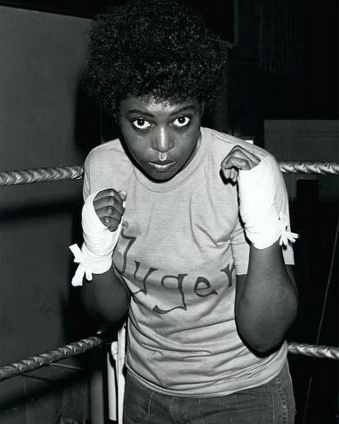 Lady Tyger Trimiar Photo Boxing Picture Training 300 Piece Jigsaw Puzzle