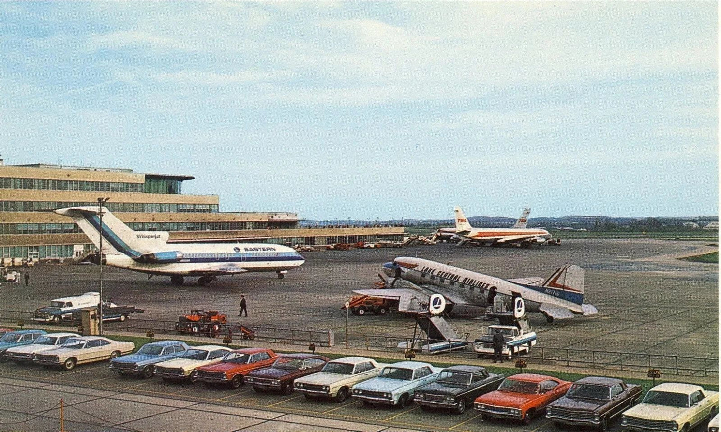 Lake Central Eastern &Twa Airlines Boeing 707 & 727 Airport Picture Photo