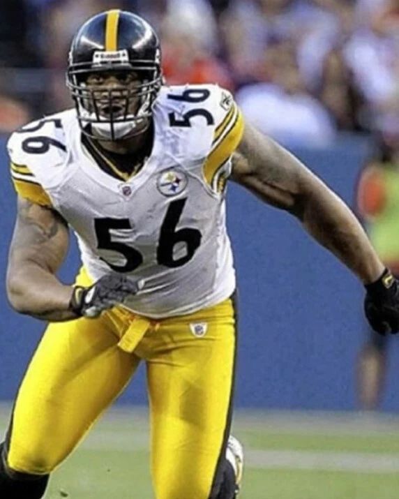 Lamarr Woodley Photo Pittsburgh Steelers Picture Nfl Football