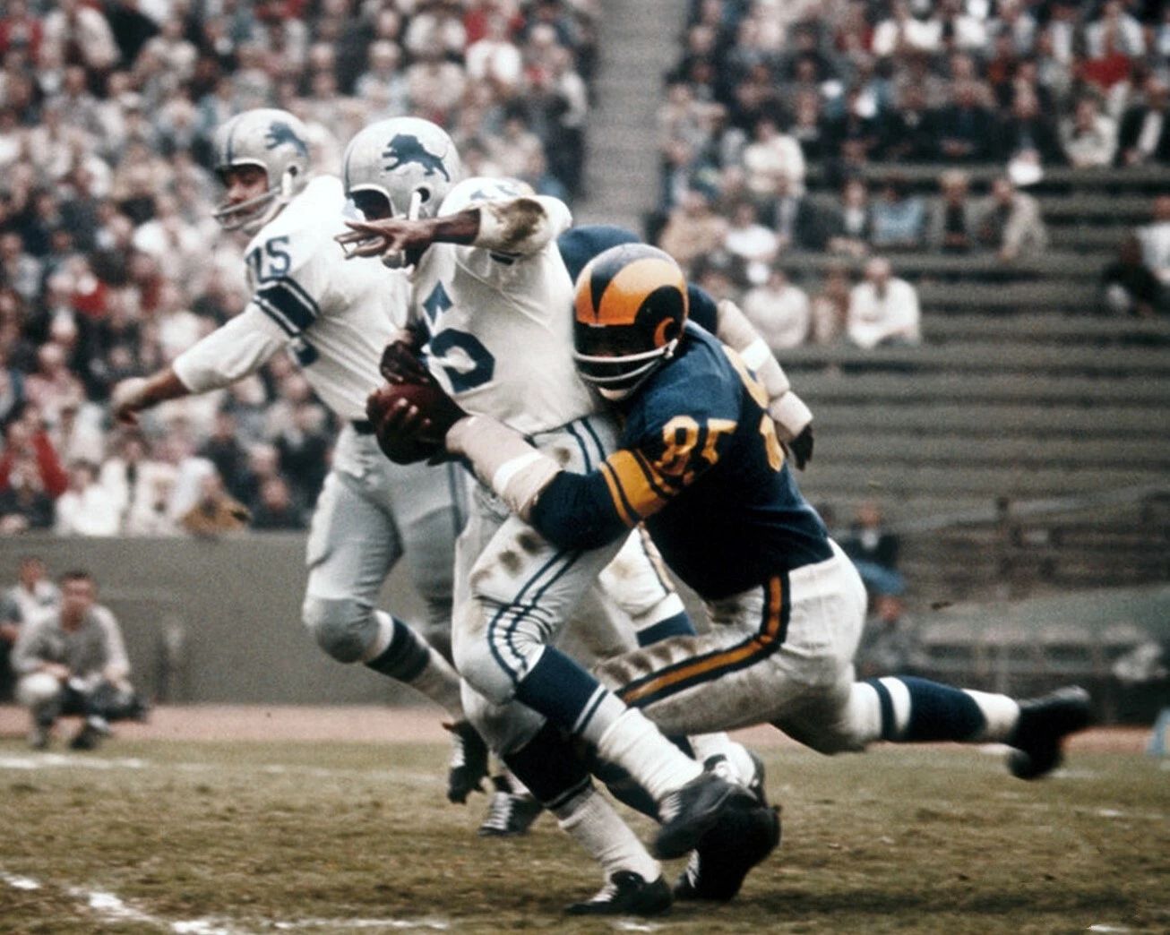 Lamar Lundy Photo Los Angeles Rams La Picture Nfl Football Vs Lions