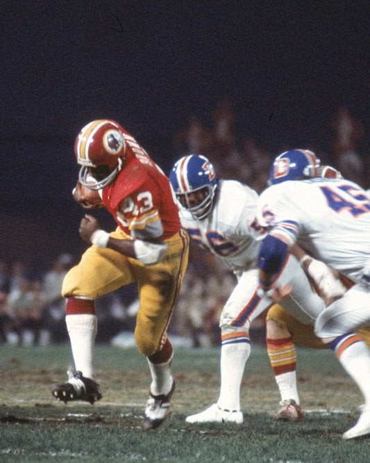 Larry Brown Keychain Washington Redskins Picture Football Nfl Vs Broncos