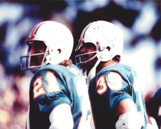 Larry Csonka & Jim Kiick Photo Miami Dolphins Picture Nfl Football