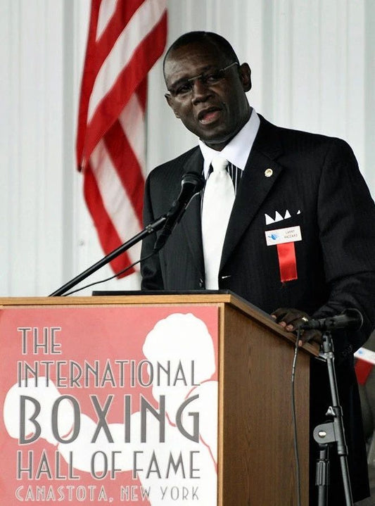 Larry Hazzard Keychain Boxing Picture