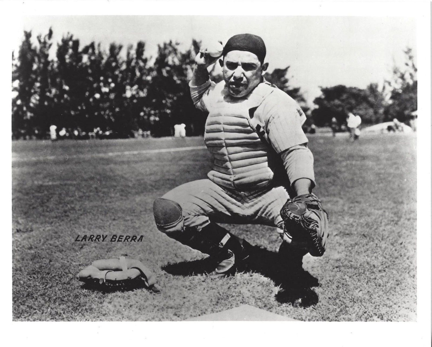 Larry Yogi Berra Photo New York Yankees Ny Baseball Mlb Picture