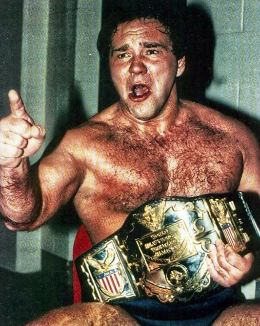 Larry Zbyszko Keychain Wrestling Picture Wwf