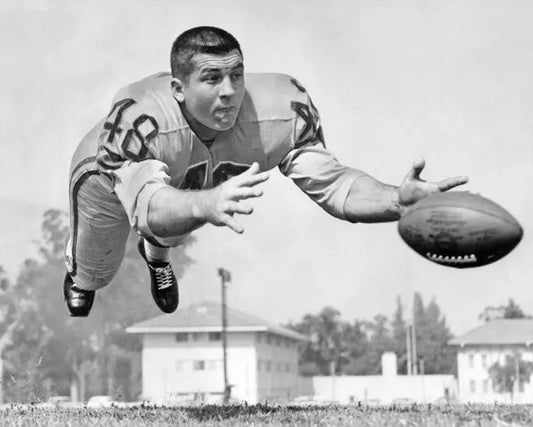 La Los Angeles Rams Les Richter Glossy Magnet Print Football Magnet Hof 11
