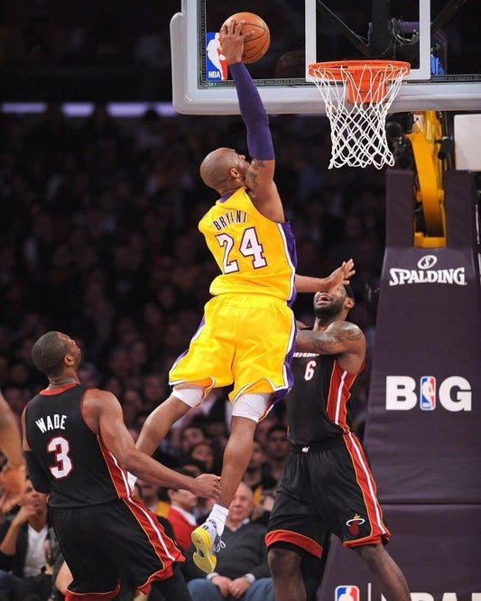 Lebron James Kobe Bryant Magnet Cleveland Cavaliers Lakers Basketball Dunk
