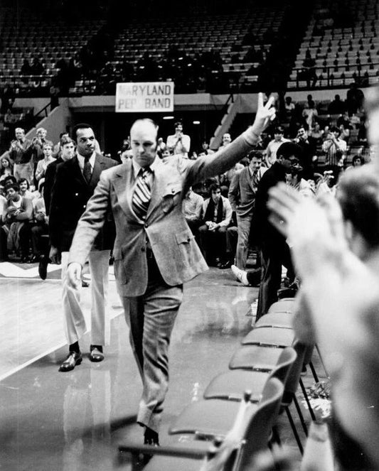 Lefty Driesell Keychain Maryland Terrapins Ncaa Football Picture Terps