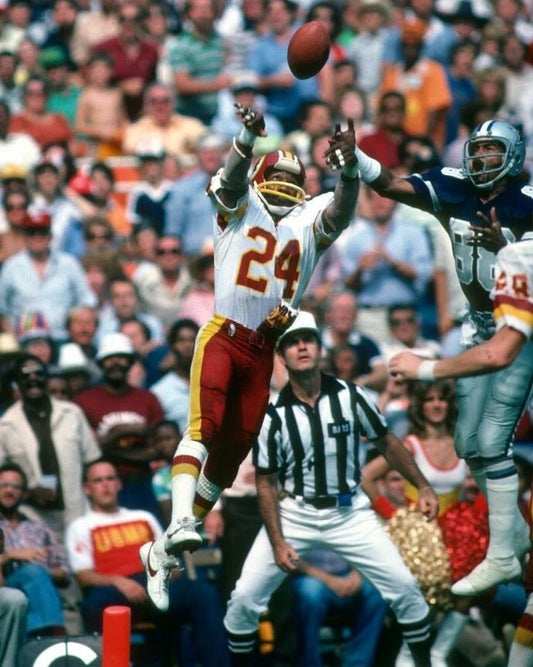 Lemar Parrish Magnet Washington Redskins Nfl Football Picture In Air