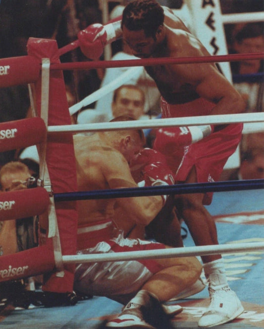 Lennox Lewis Vs Andrew Golota Photo Boxing Picture Lewis Downs Golota