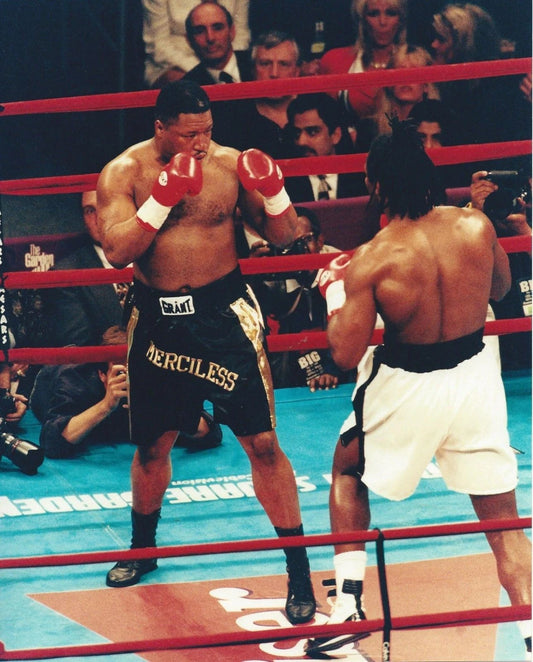 Lennox Lewis Vs Ray Mercer Keychain Boxing Picture