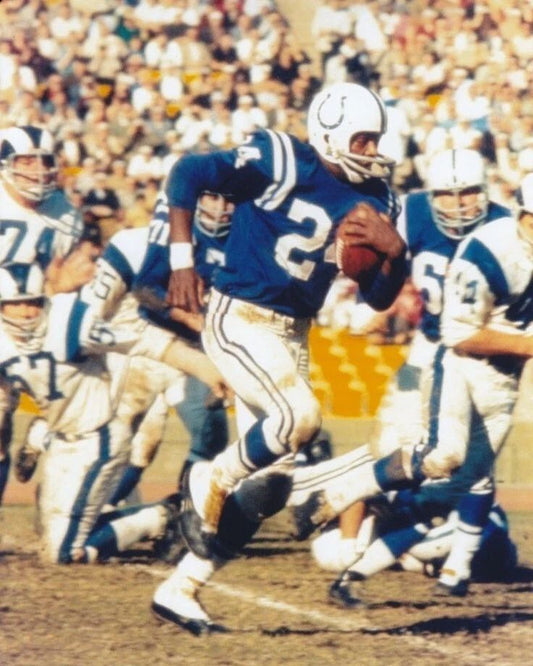 Lenny Moore Magnet Baltimore Colts Picture Nfl Football Color Action