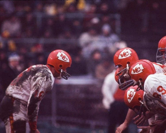 Len Dawson Photo Kansas City Chiefs Kc Picture Nfl Football Muddy
