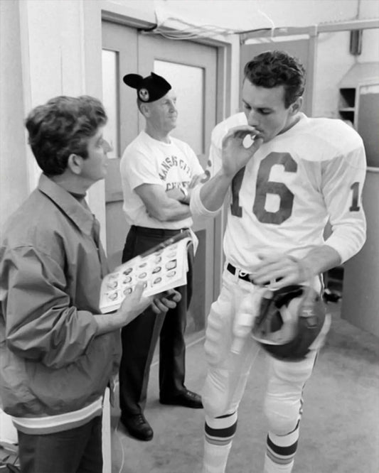 Len Dawson Photo Kansas City Chiefs Kc Picture Nfl Football Smoking