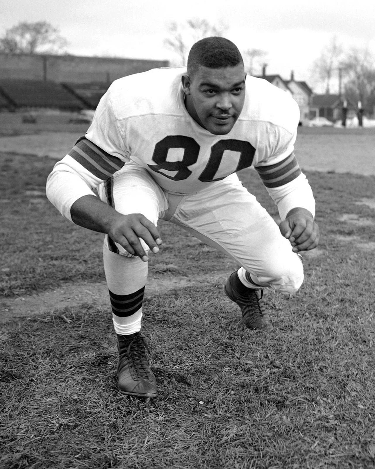 Len Ford Photo Cleveland Browns Nfl Football Picture