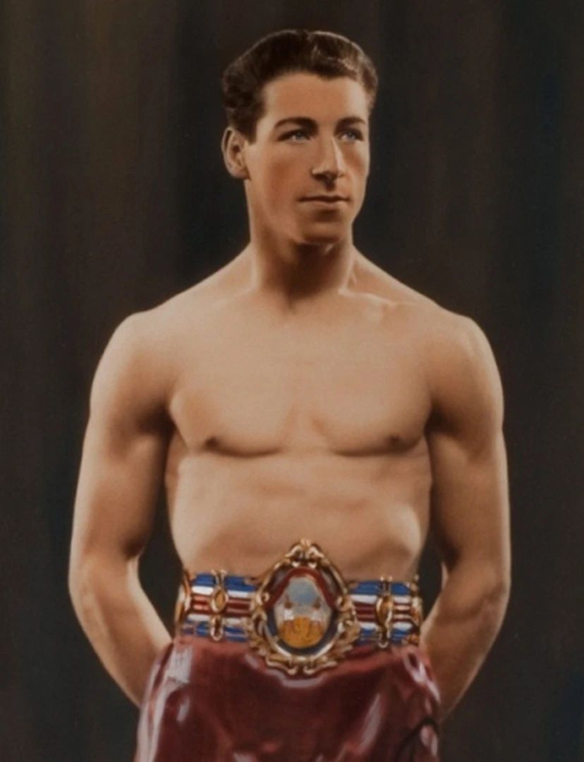 Len Harvey Magnet Boxing Picture