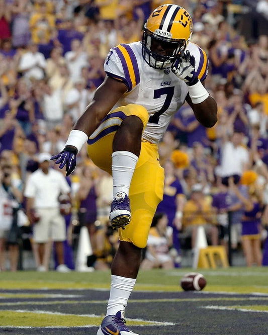 Leonard Fournette Keychain Lsu Tigers Football Picture Ncaa