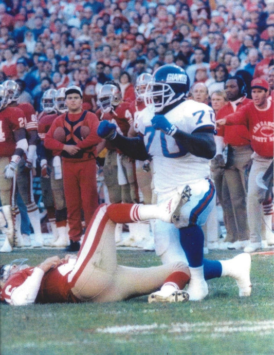 Leonard Marshall Photo New York Giants Ny Picture Nfl Football