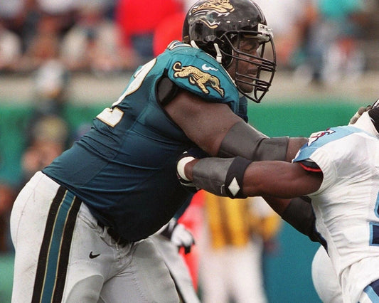 Leon Searcy Magnet Jacksonville Jaguars Picture Nfl Football Game Action