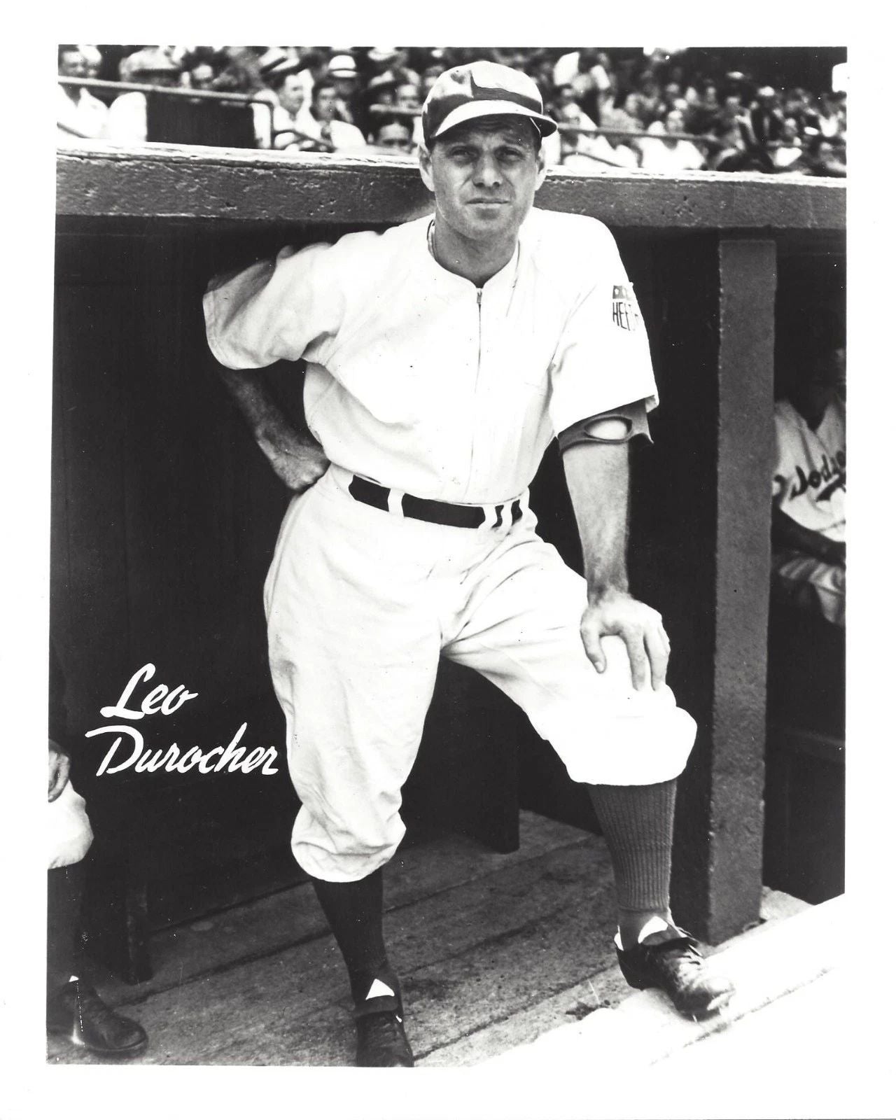 Leo Durocher Photo Brooklyn Dodgers Mlb Baseball Picture