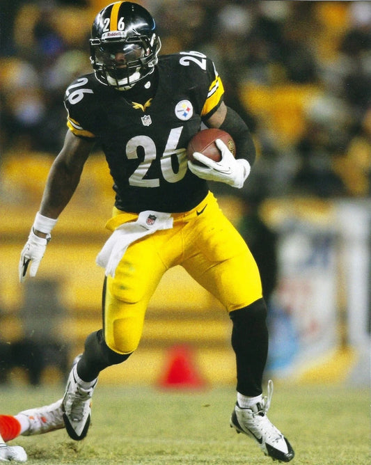 Le'Veon Bell Photo Pittsburgh Steelers Picture Nfl Football Close Up Action