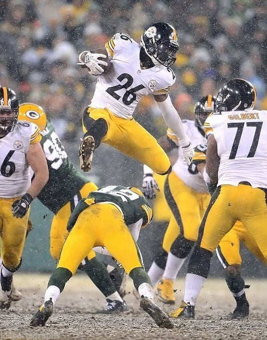 Le'Veon Bell Photo Pittsburgh Steelers Picture Nfl Football Vs Packers