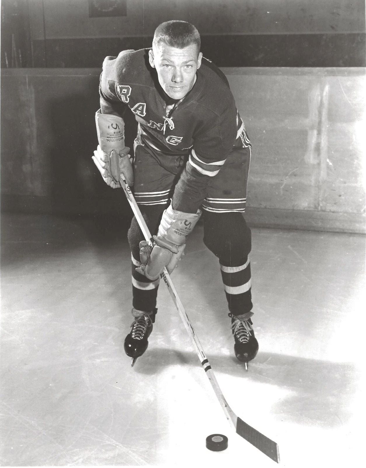 Lionel Conacher Photo New York Rangers Ny Nhl Picture Hockey Bw