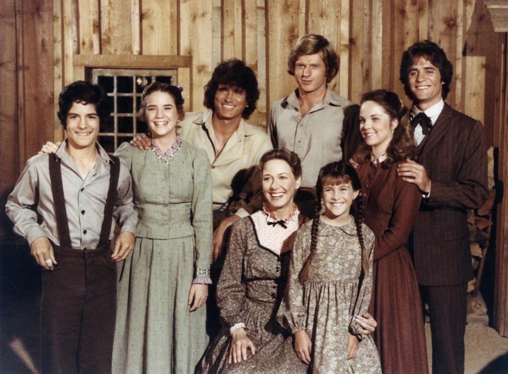 Little House On The Prairie Ingalls Family Cast Magnet Picture Reprint