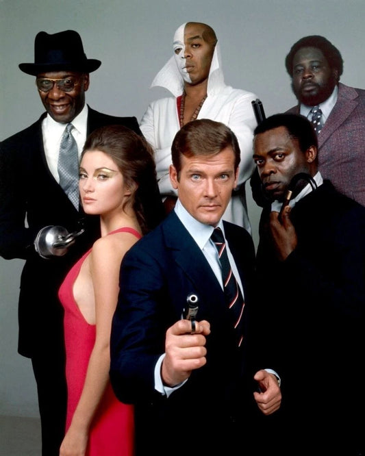 Live And Let Die Cast 1973 James Bond 007 Spy Movie Poster Picture Photo