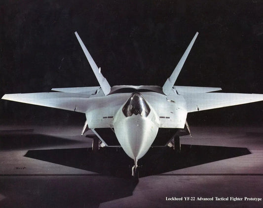 Lockheed Yf 22 Tactical Jet Fighter Plane Retro Vintage Picture Magnet