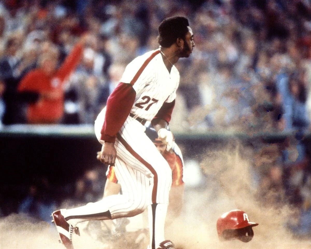 Lonnie Smith Photo Philadelphia Phillies Picture Baseball Mlb