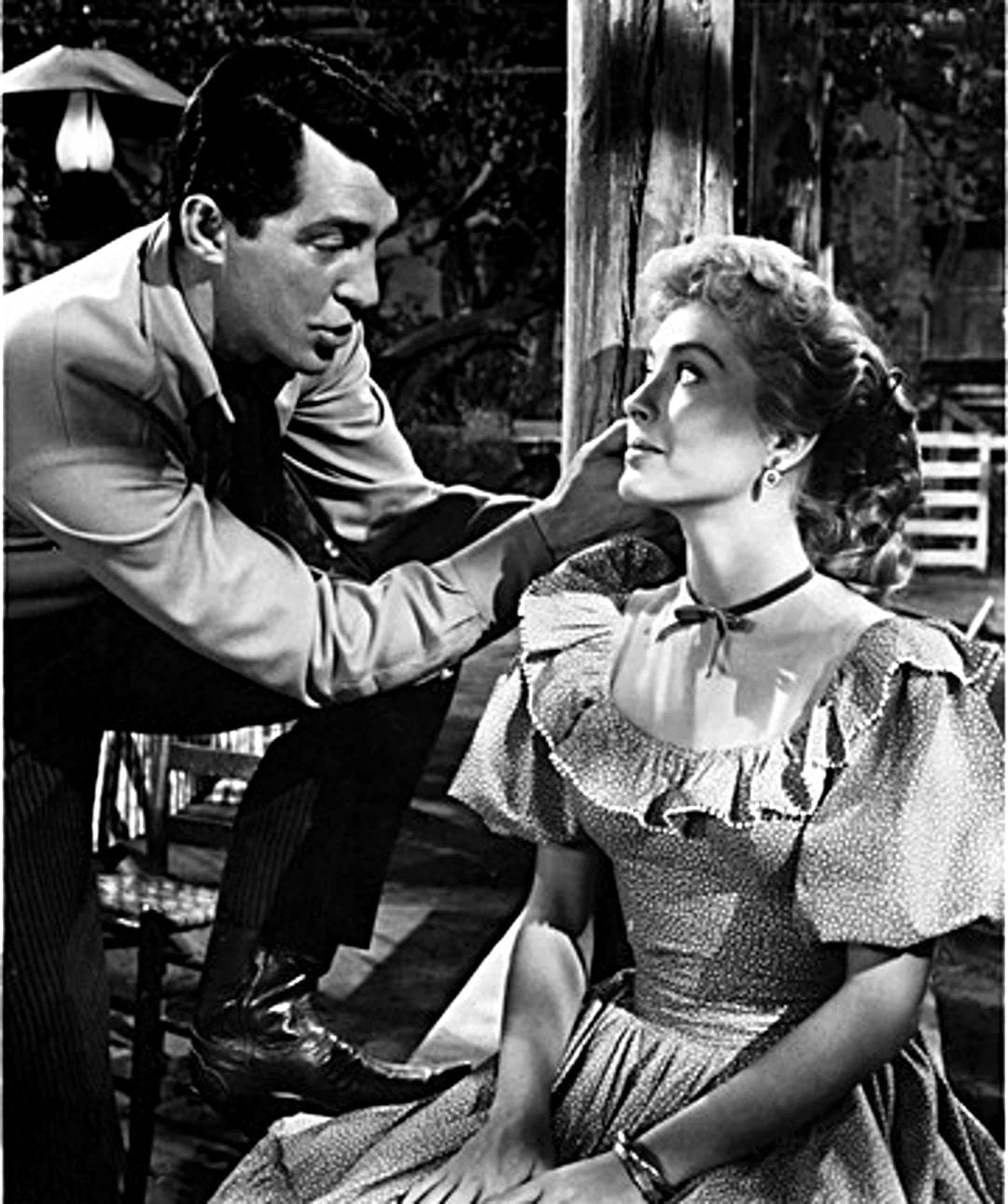 Lori Nelson Dean Martin In 1956 Movie Pardners Publicity Poster Photo