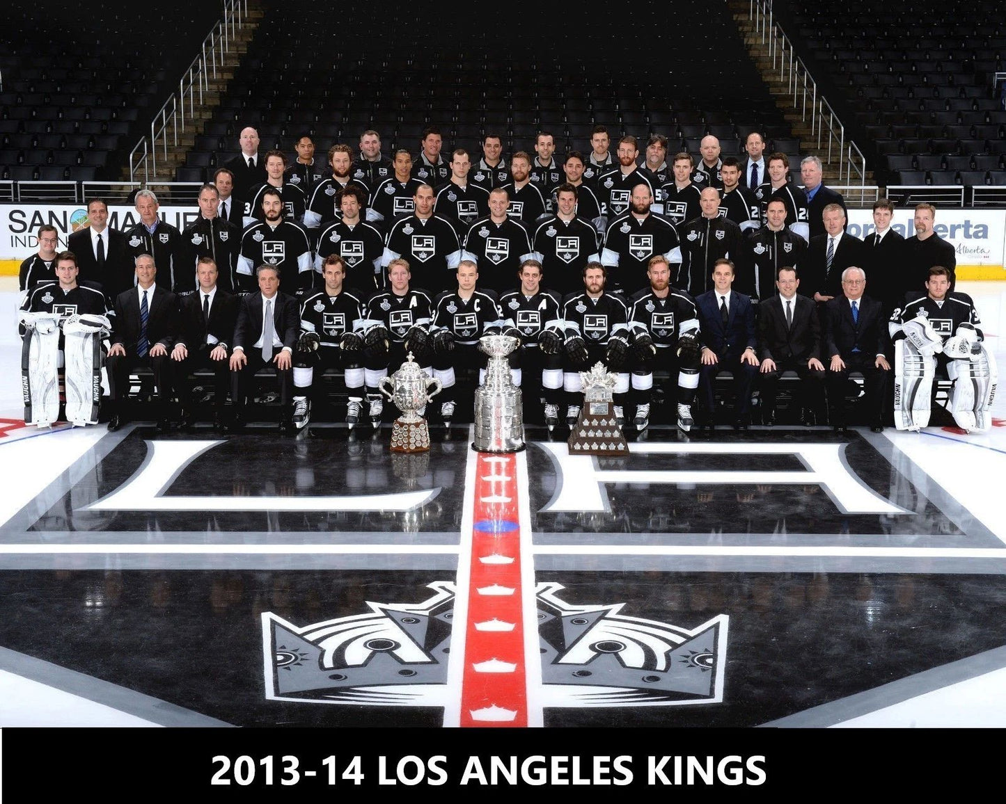 Los Angeles Kings 2013 14 Team Photo Hockey Picture La Stanley Cup Champs
