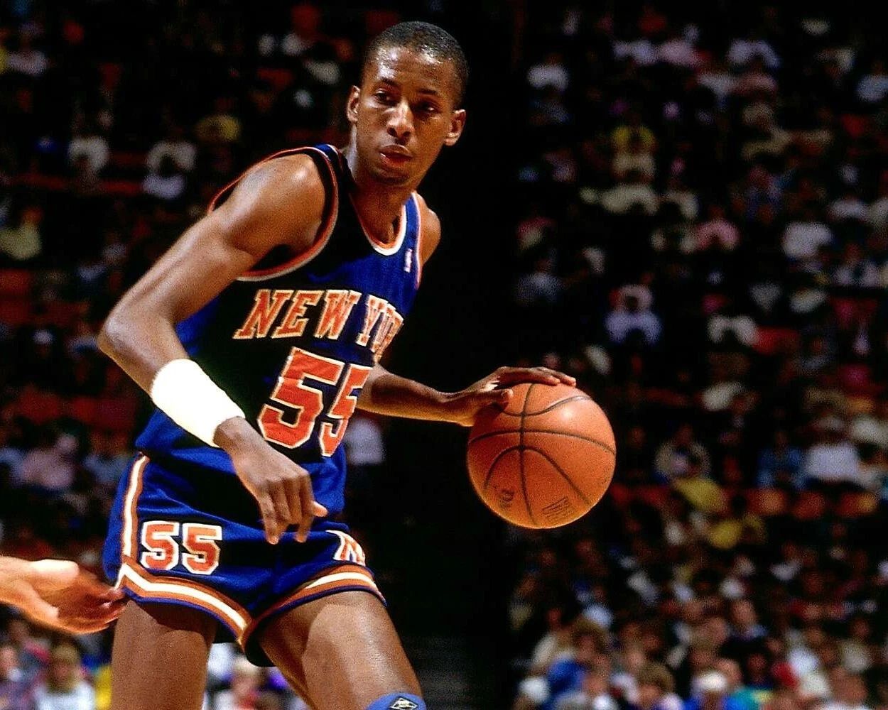 Louis Orr Photo New York Knicks Ny Basketball Nba